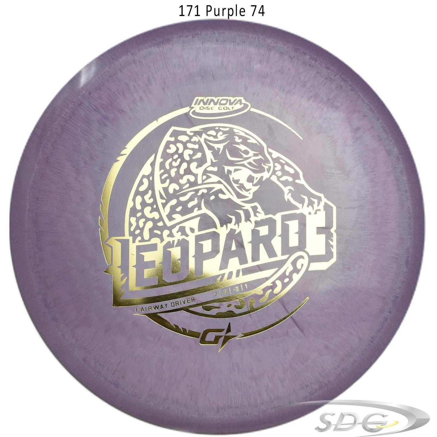 innova-gstar-leopard3-disc-golf-fairway-driver 171 Purple 74 