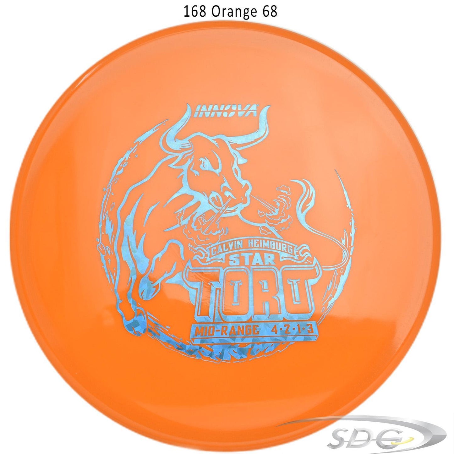 innova-star-toro-calvin-heimburg-signature-disc-golf-mid-range 168 Orange 68 