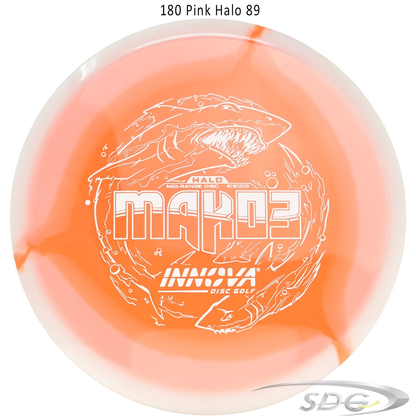 innova-halo-star-mako3-disc-golf-mid-range 180 Pink Halo 89 