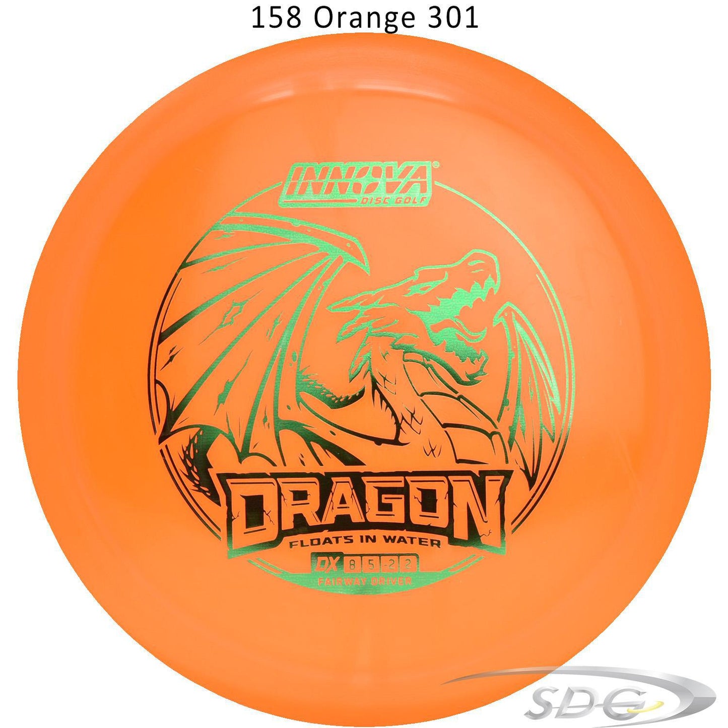 innova-dx-dragon-disc-golf-fairway-driver 158 Orange 301 