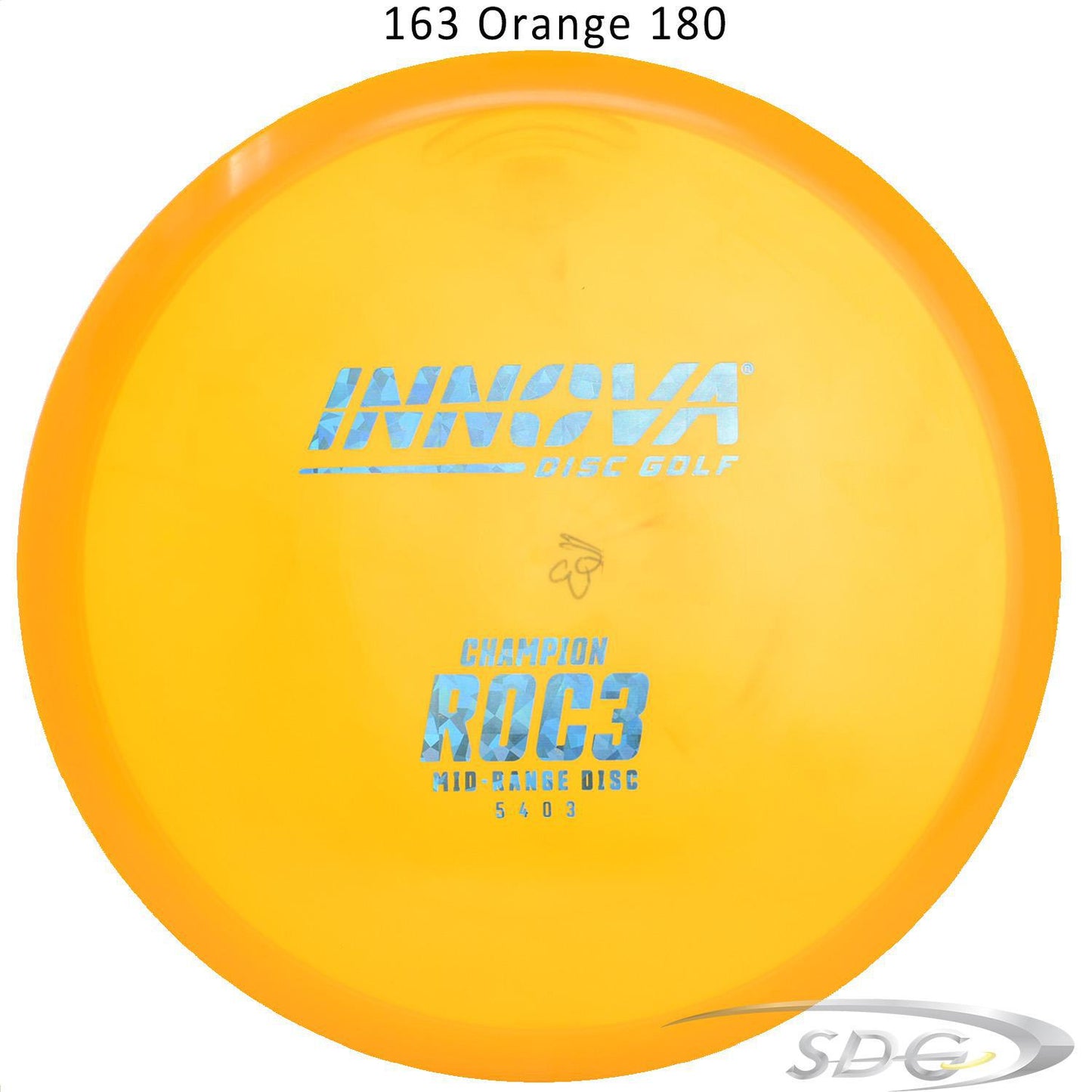 innova-champion-roc3-disc-golf-mid-range 163 Orange 180 