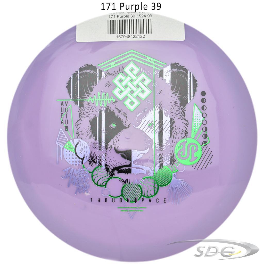 tsa-aura-votum-james-proctor-signature-series-disc-golf-fairway-driver 171 Purple 39 