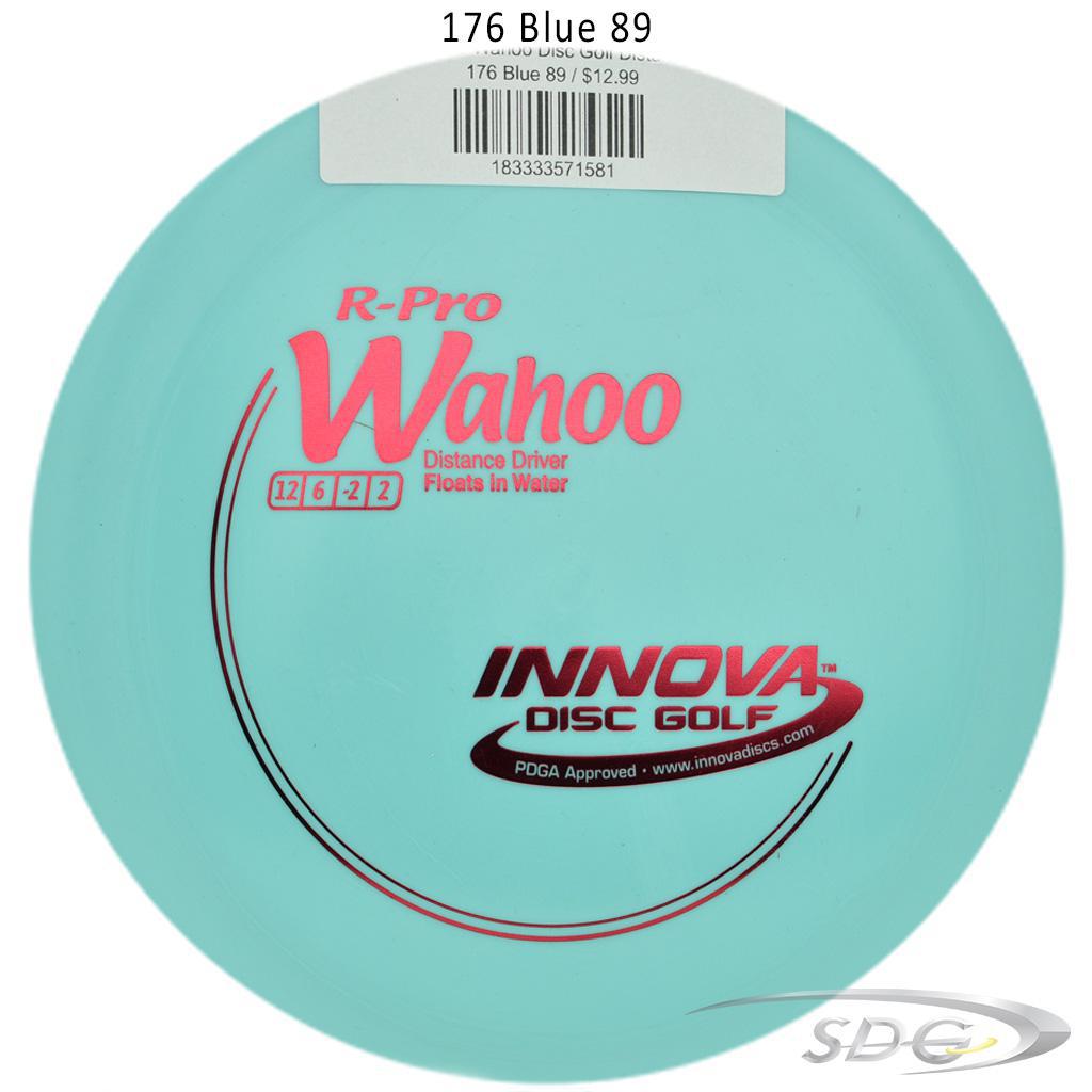 innova-r-pro-wahoo-disc-golf-distance-driver 176 Blue 89 