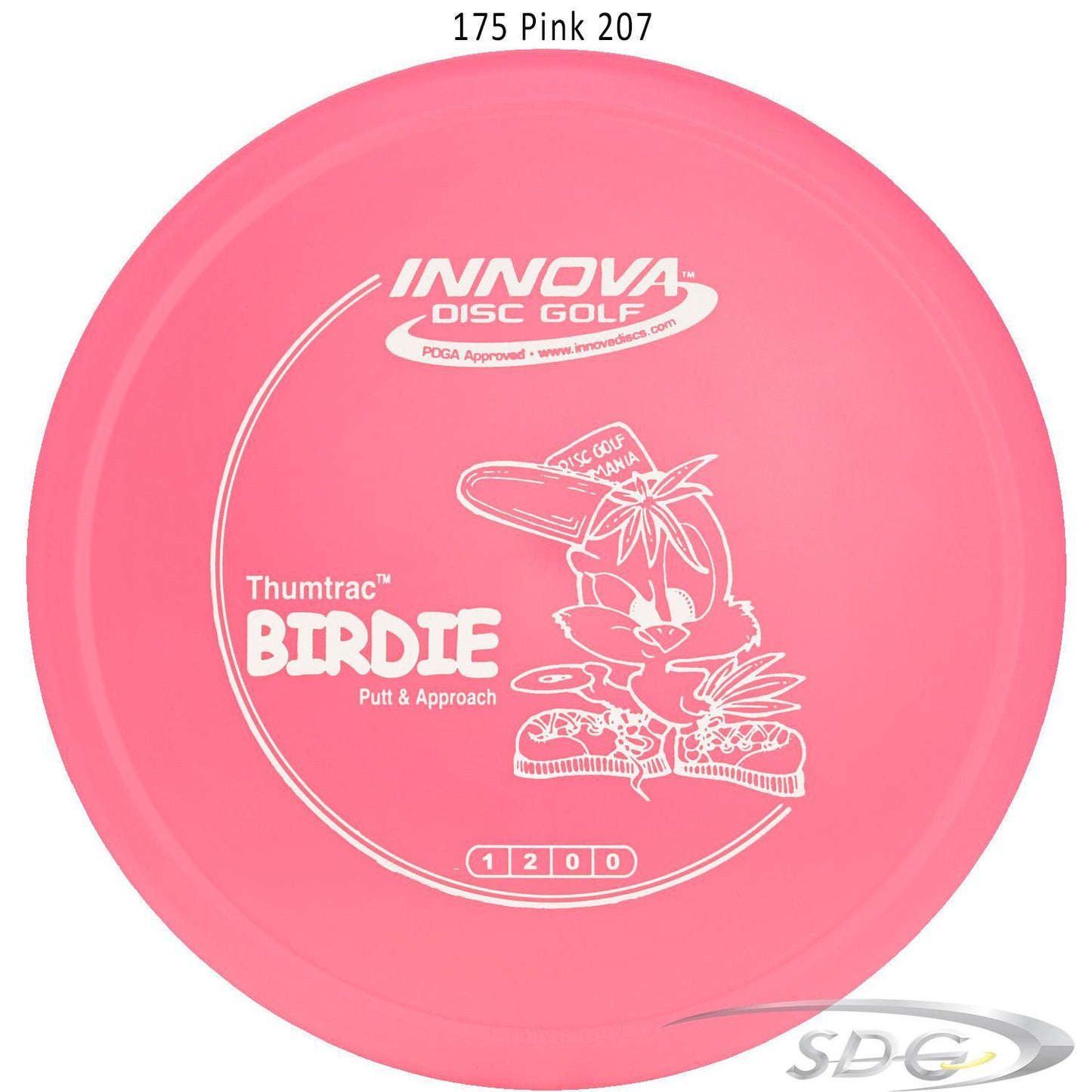 innova-dx-birdie-disc-golf-putter 175 Pink 207 