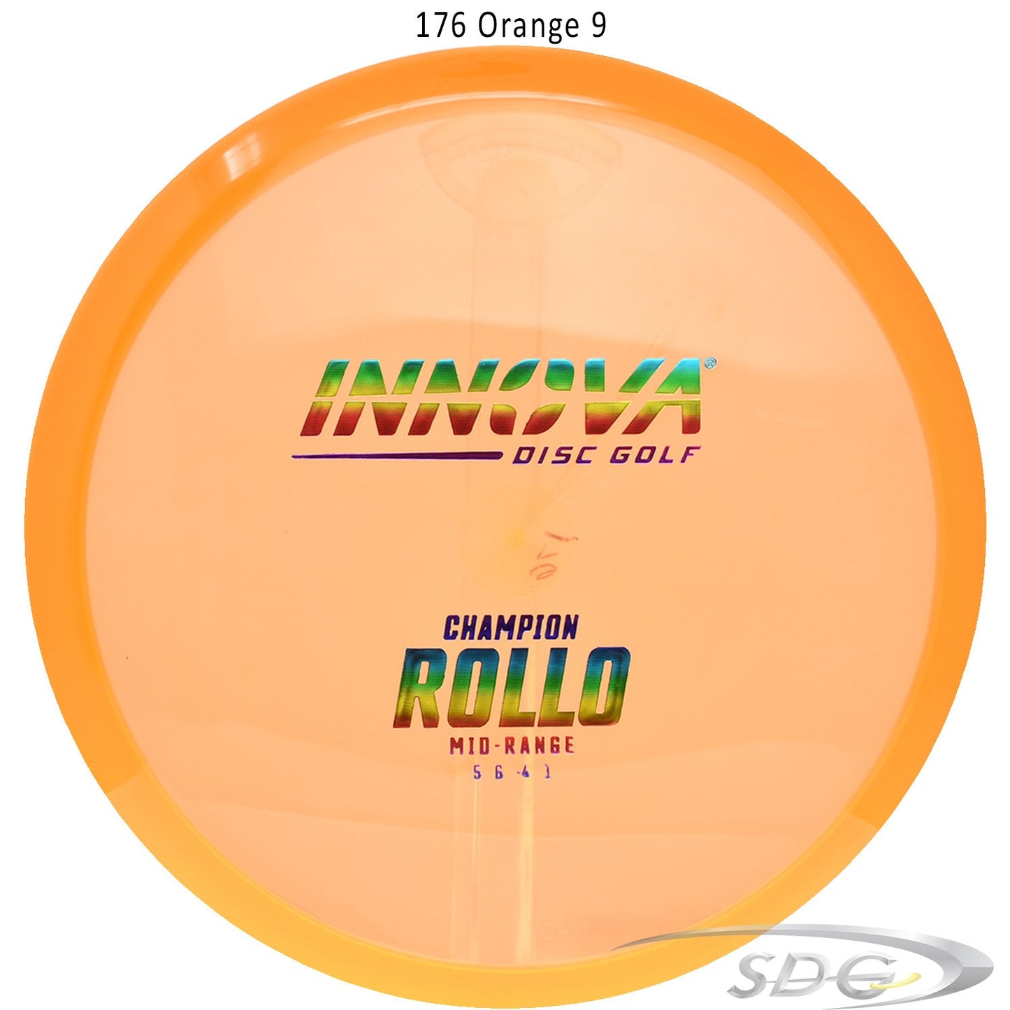 innova-champion-rollo-disc-golf-mid-range 176 Orange 9 