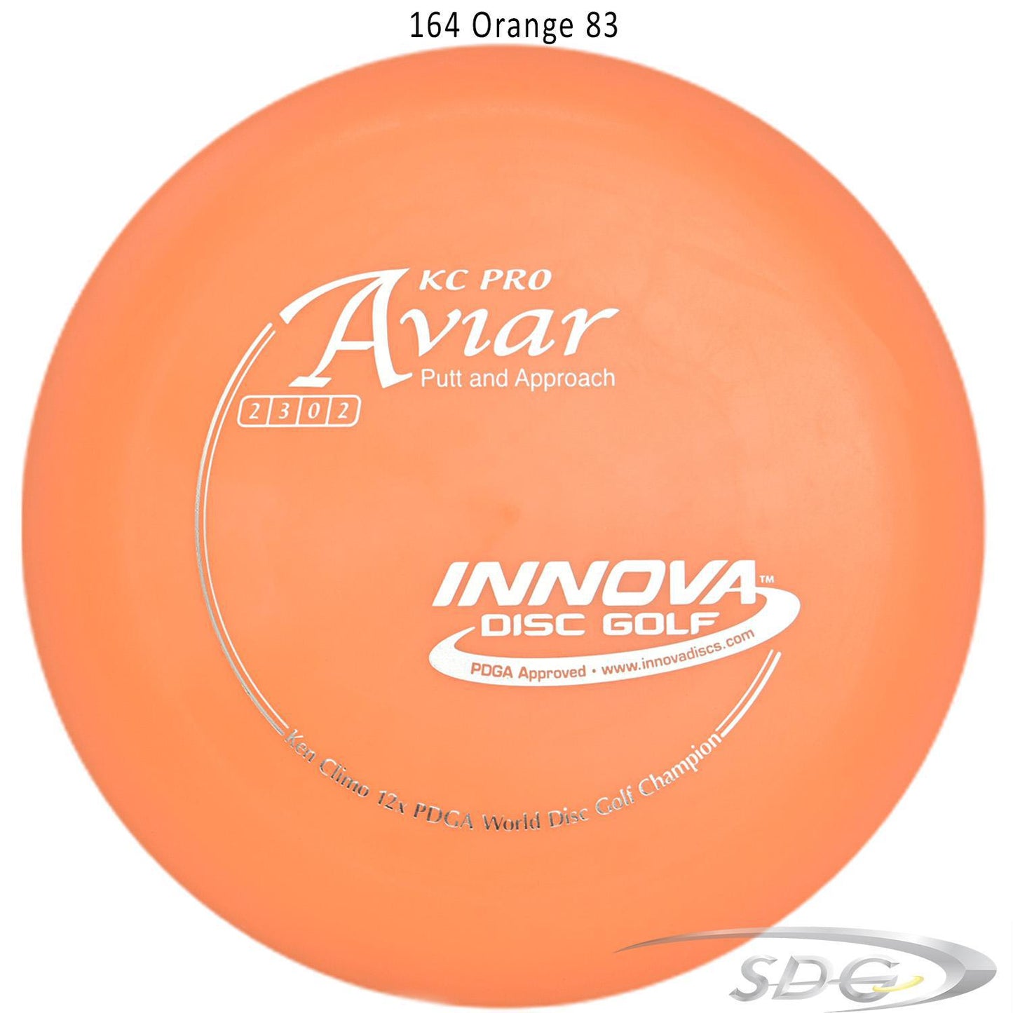 innova-kc-pro-aviar-disc-golf-putter 164 Orange 83 