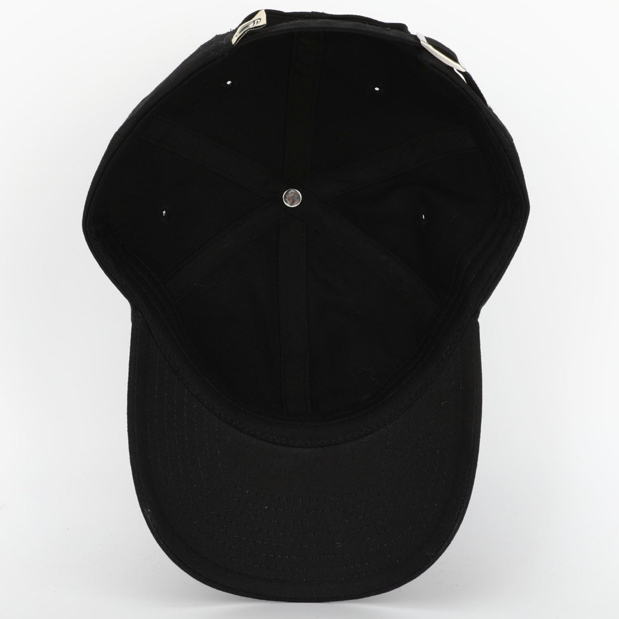 C1D Dad Hat - Black Geo Script
