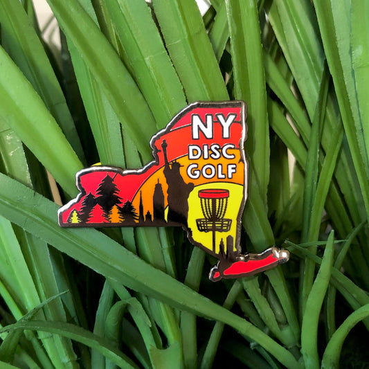 New York Disc Golf Pin