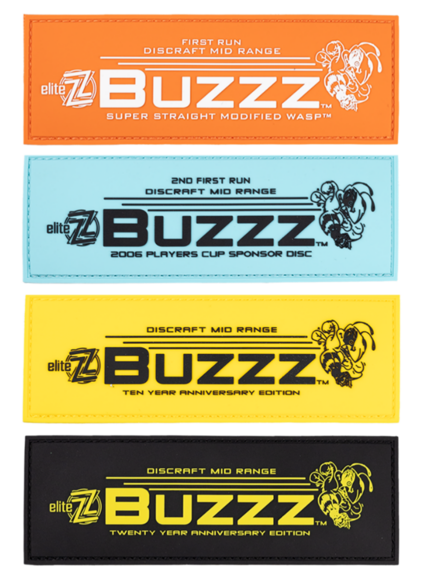 Discraft Gripeq AX6 Buzzz Disc Golf Bag with 4 Patches