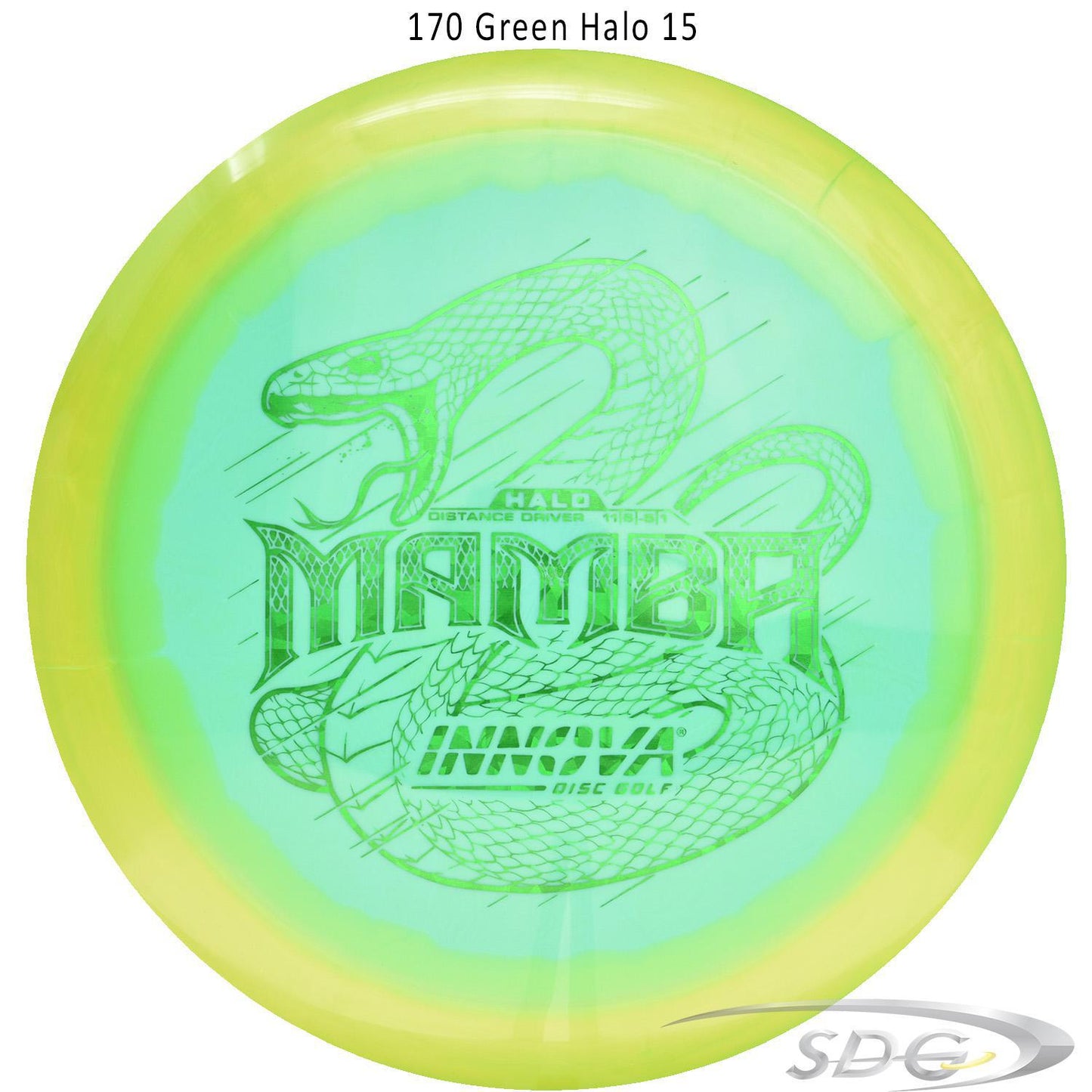 innova-halo-star-mamba-disc-golf-distance-driver 170 Green Halo 15 