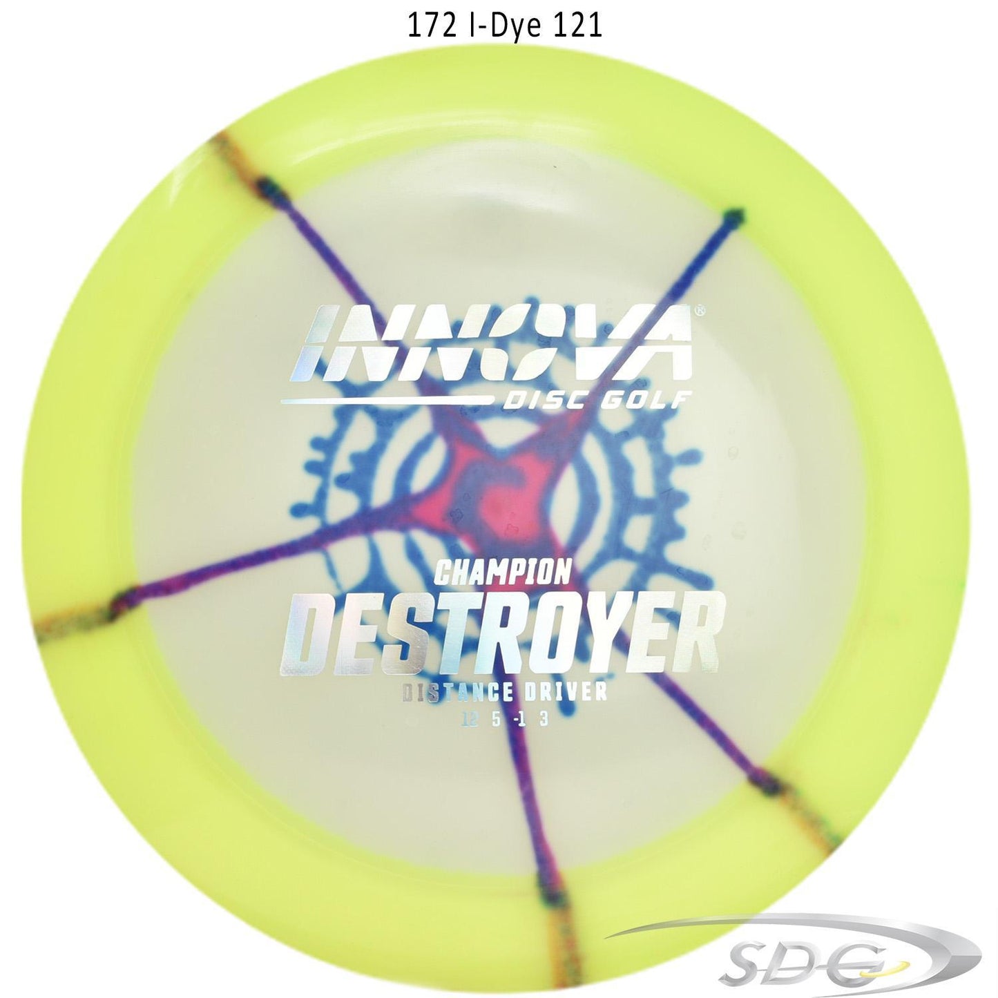 innova-champion-destroyer-i-dye-disc-golf-distance-driver 172 I-Dye 121 