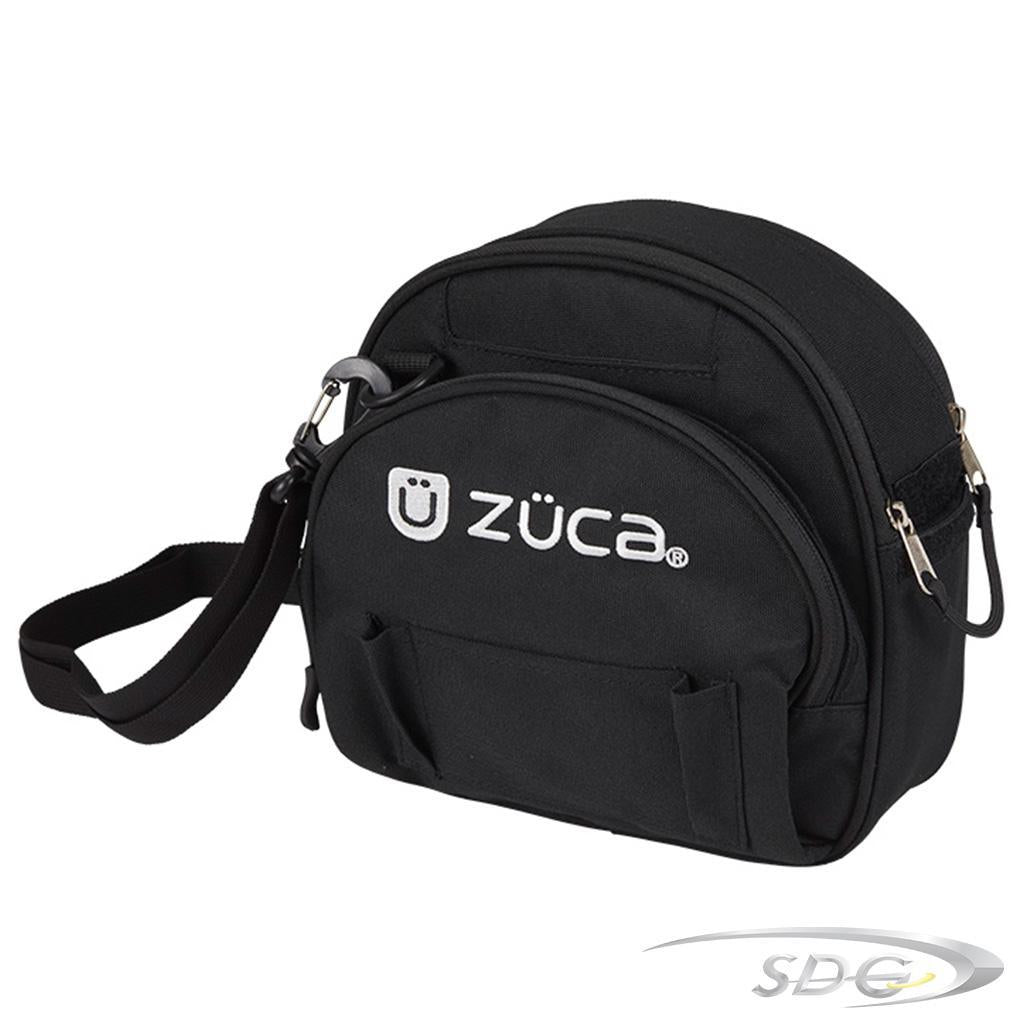 Zuca Sling Putter Pouch Closed. Shown with additional carry strap when not attached to Zuca Cart