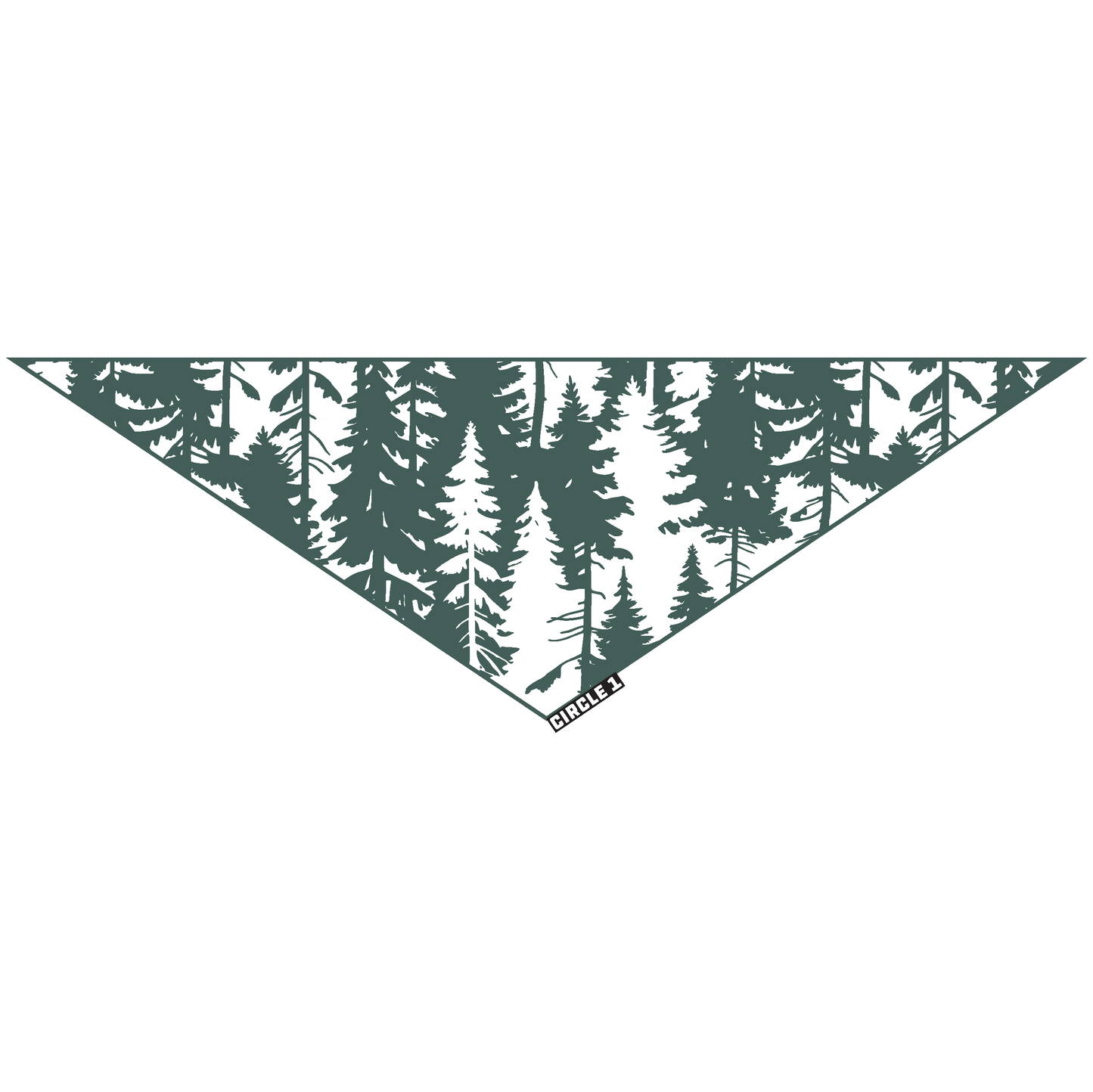 C1 Dog Bandana - Pines