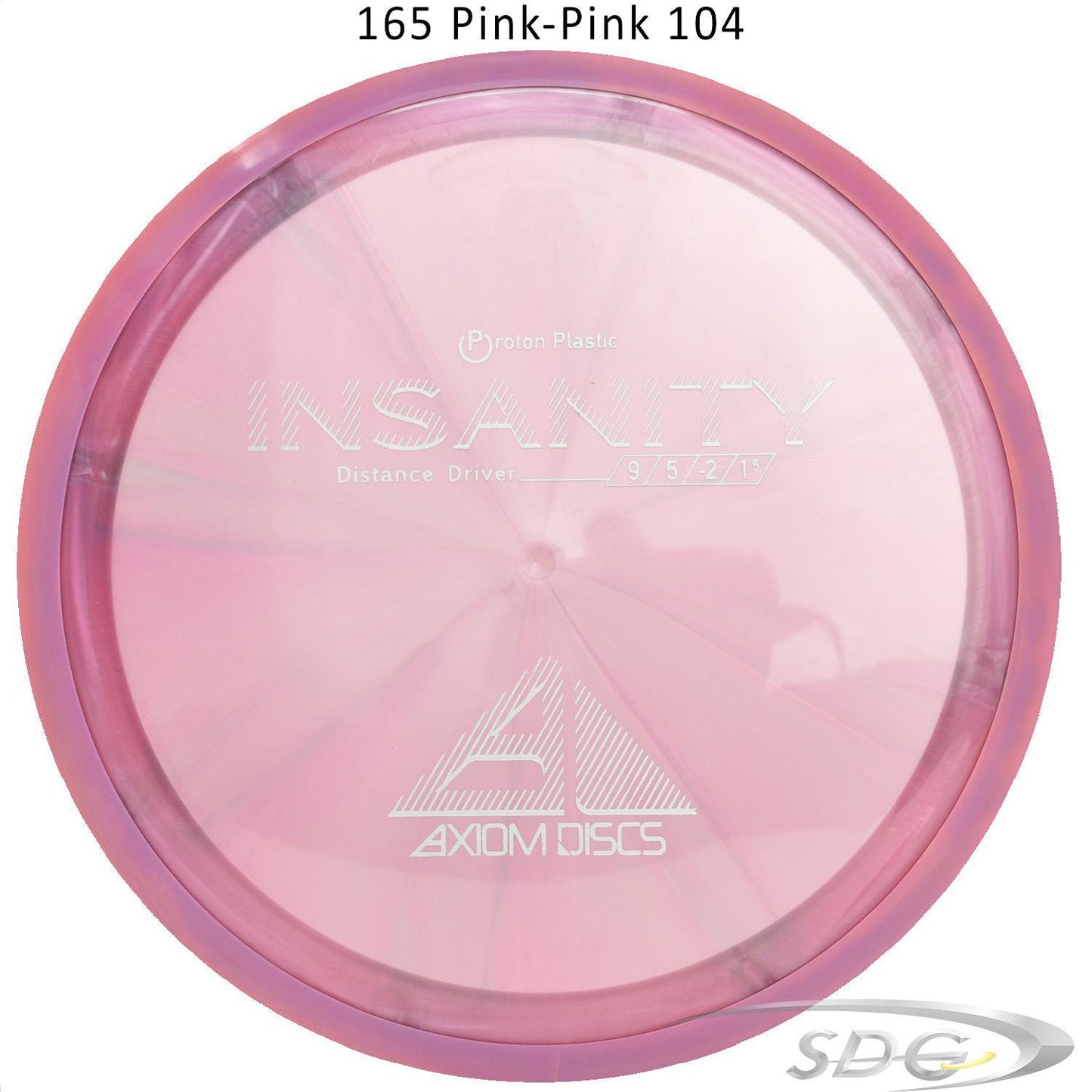 axiom-proton-insanity-disc-golf-distance-driver 165 Pink-Pink 104