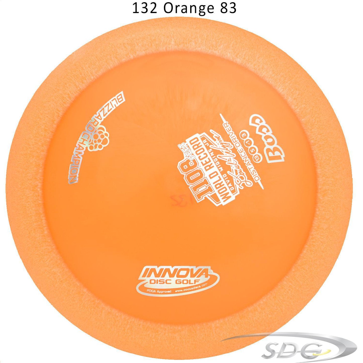 innova-blizzard-champion-boss-disc-golf-distance-driver 132 Orange 83
