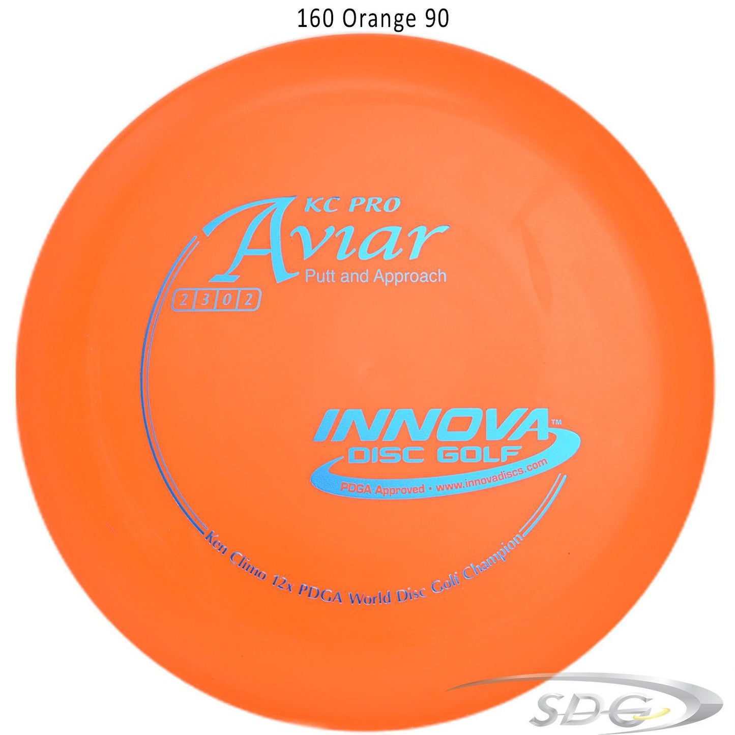 innova-kc-pro-aviar-disc-golf-putter 160 Orange 90 
