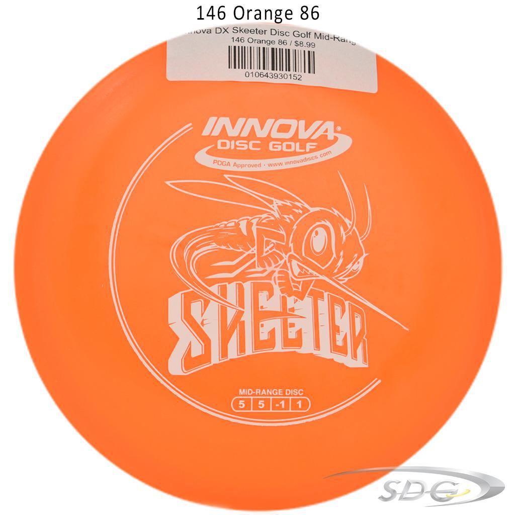 innova-dx-skeeter-disc-golf-mid-range 146 Orange 86 