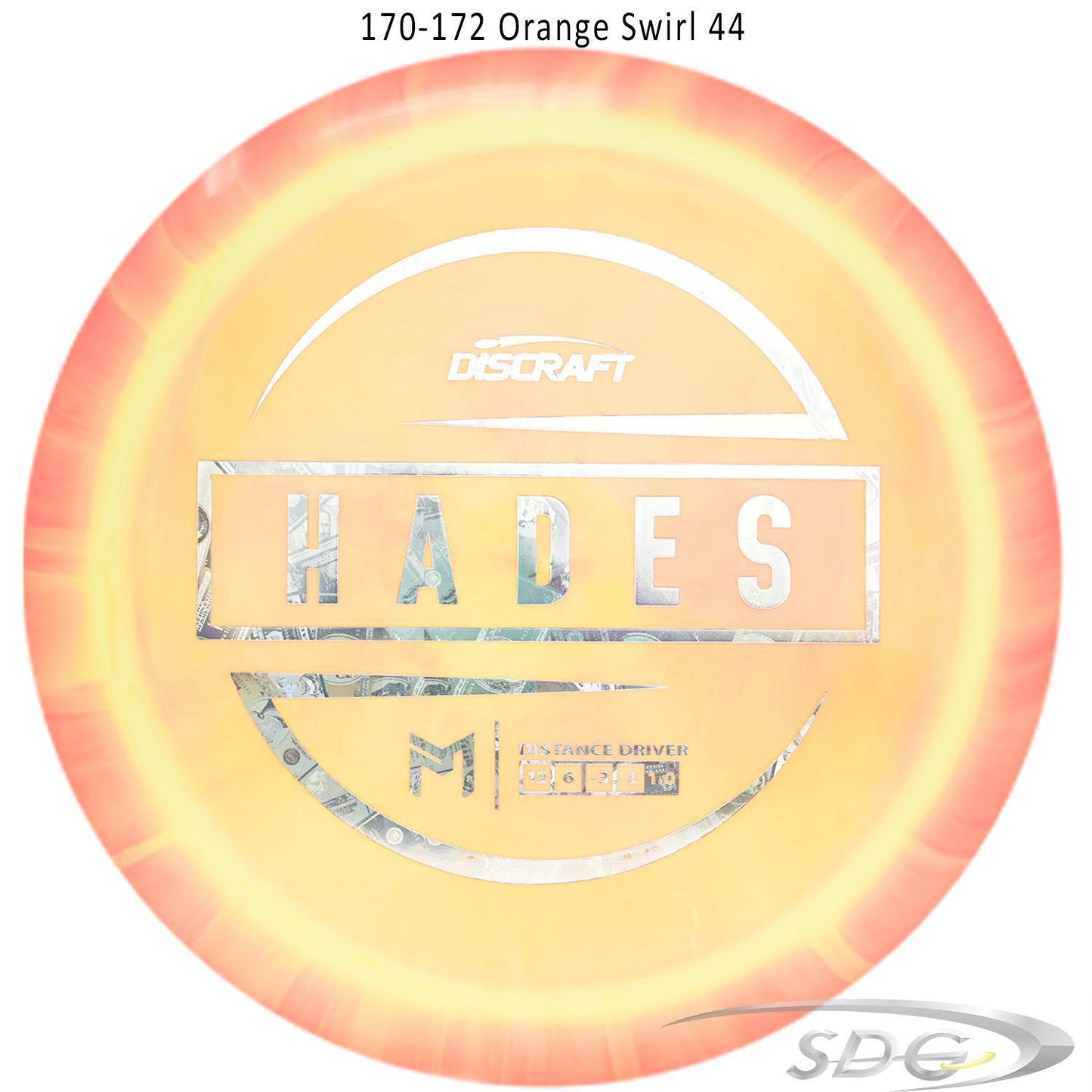 discraft-esp-hades-paul-mcbeth-signature-series-disc-golf-distance-driver 170-172 Orange Swirl 44