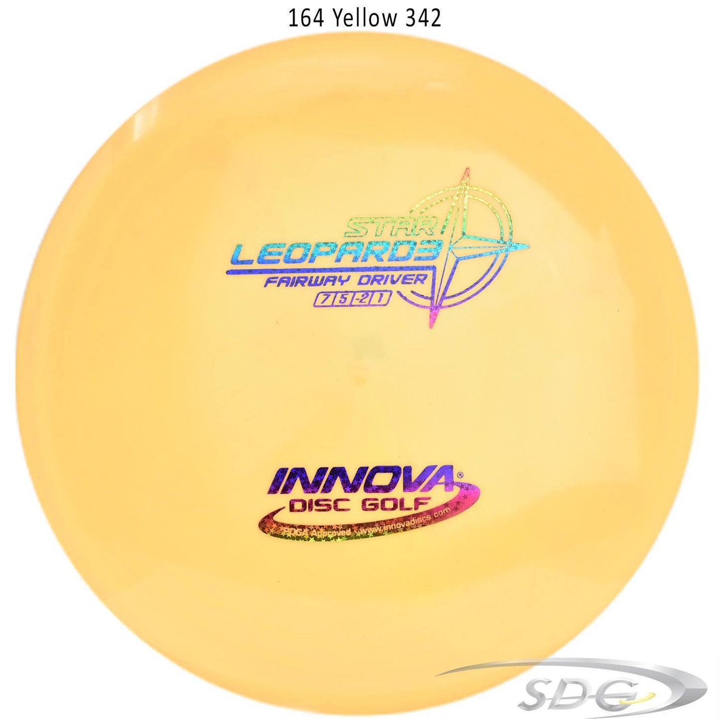 innova-star-leopard3-disc-golf-fairway-driver 164 Yellow 342 
