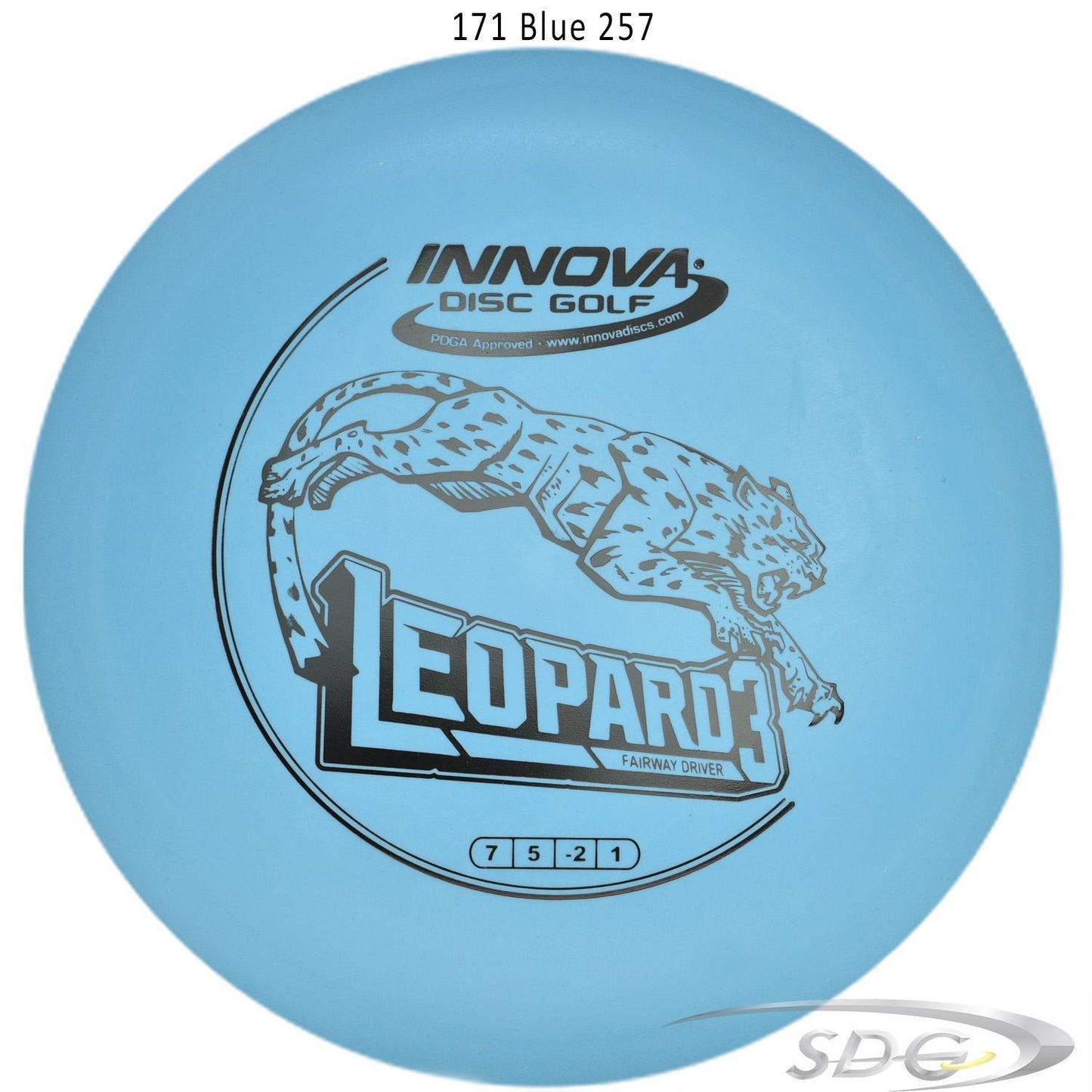 innova-dx-leopard3-disc-golf-fairway-driver 171 Blue 257 