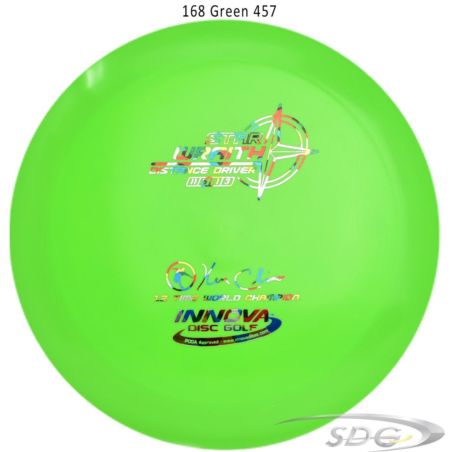 innova-star-wraith-disc-golf-distance-driver 168 Green 457 