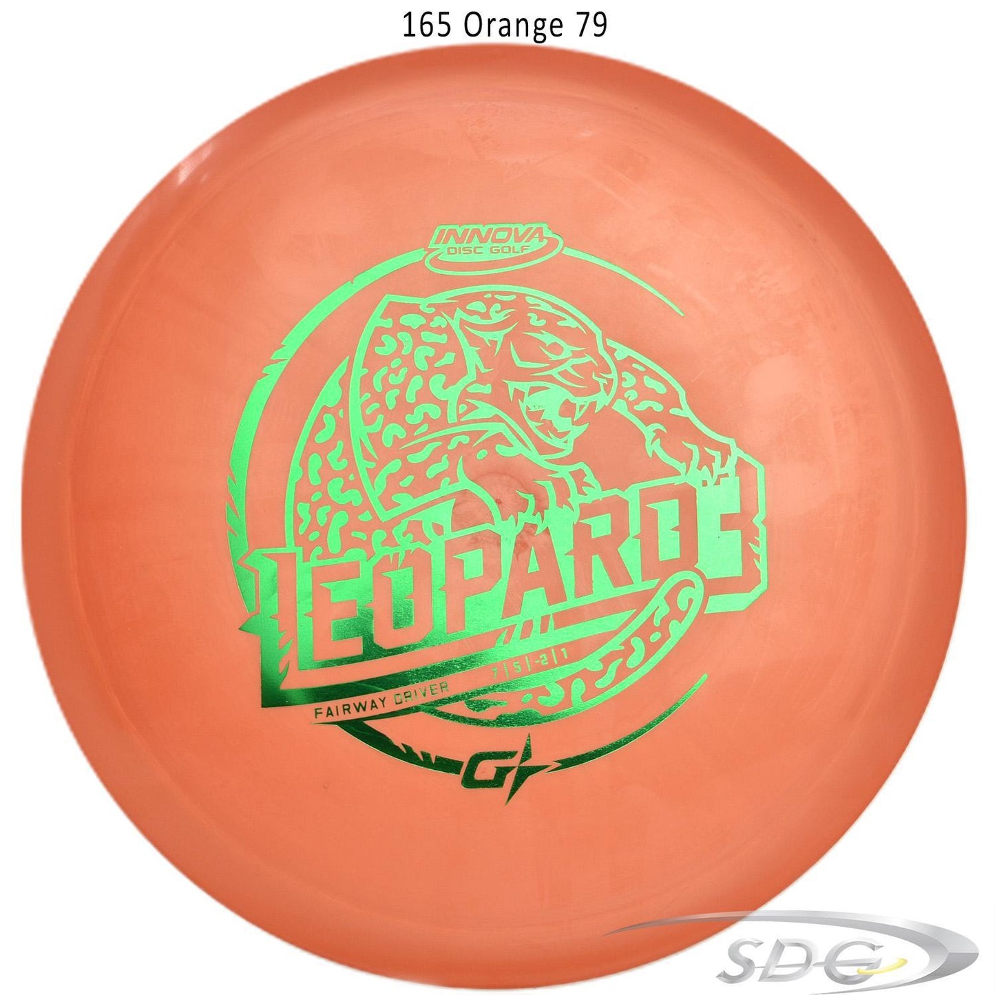 innova-gstar-leopard3-disc-golf-fairway-driver 165 Orange 79 