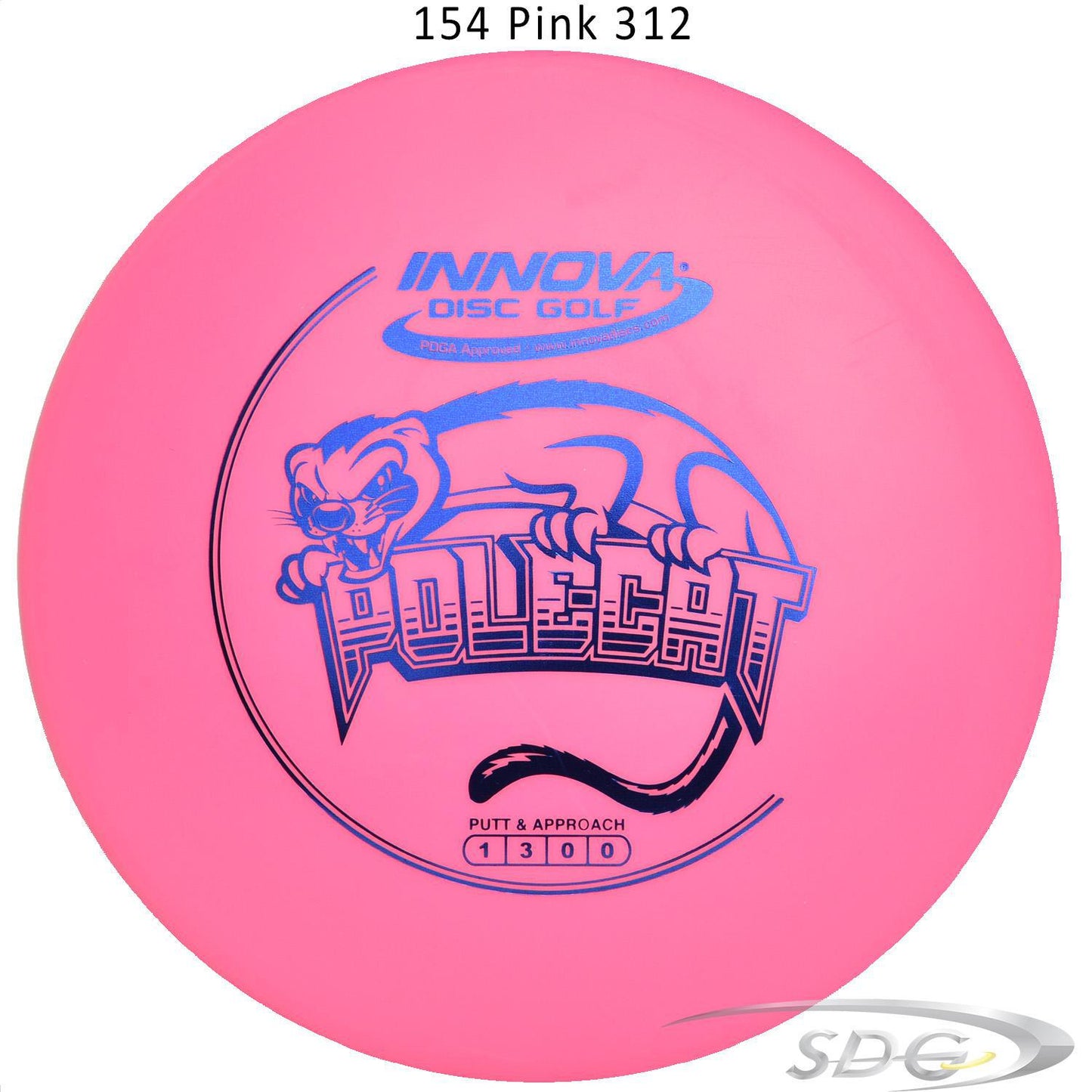 innova-dx-polecat-disc-golf-putter 156 Pink 311 