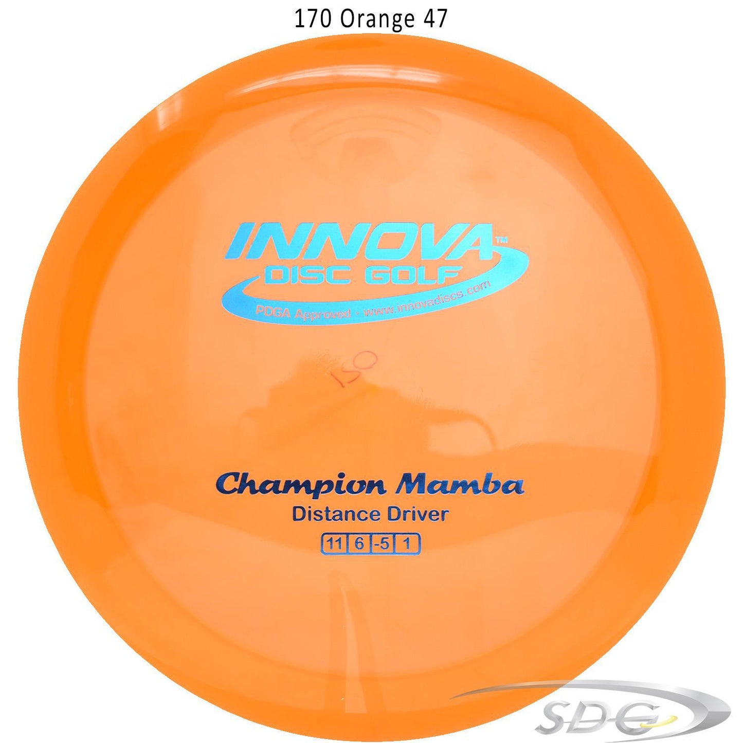 innova-champion-mamba-disc-golf-distance-driver 170 Orange 47 