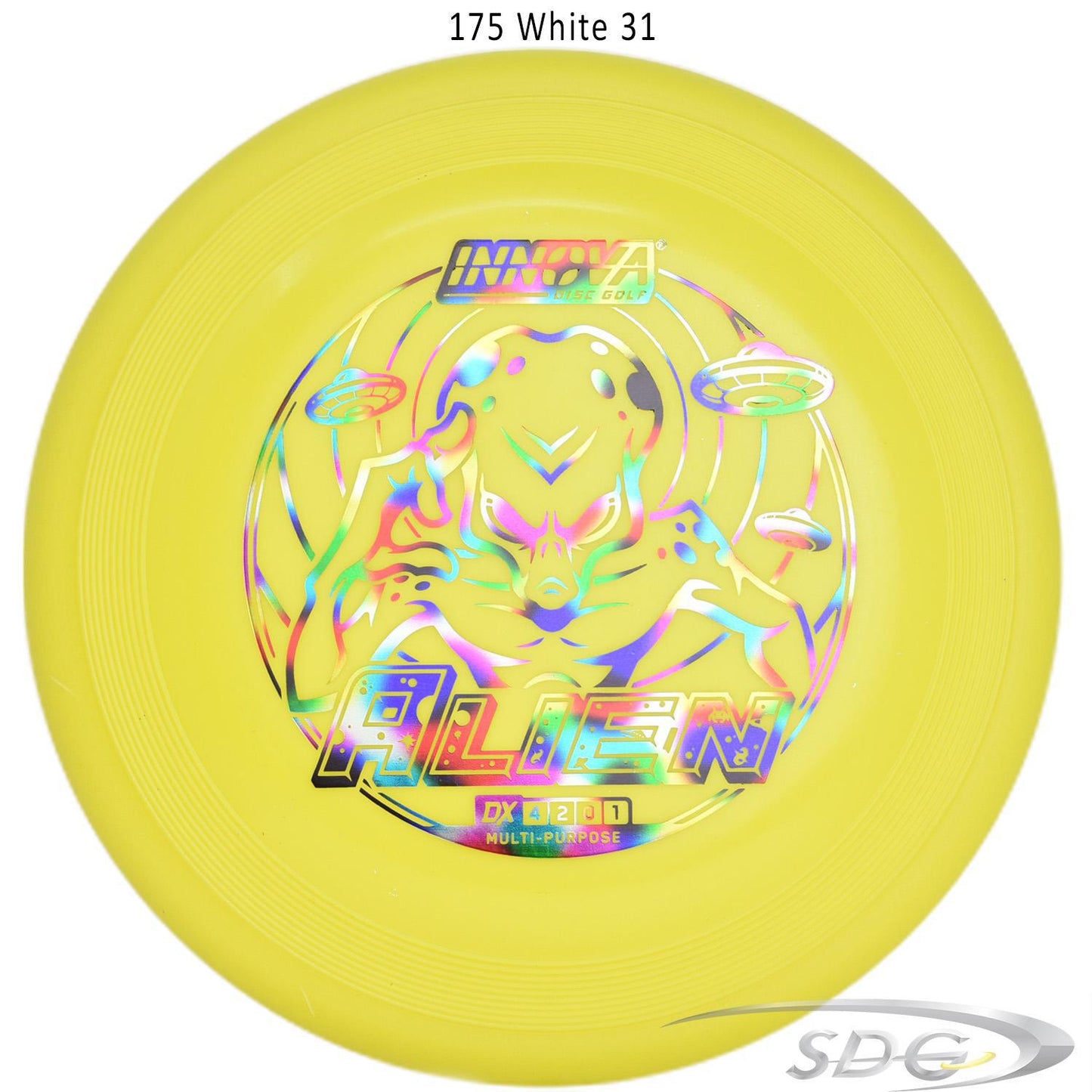 innova-dx-alien-disc-golf-mid-range 175 Yellow 31 