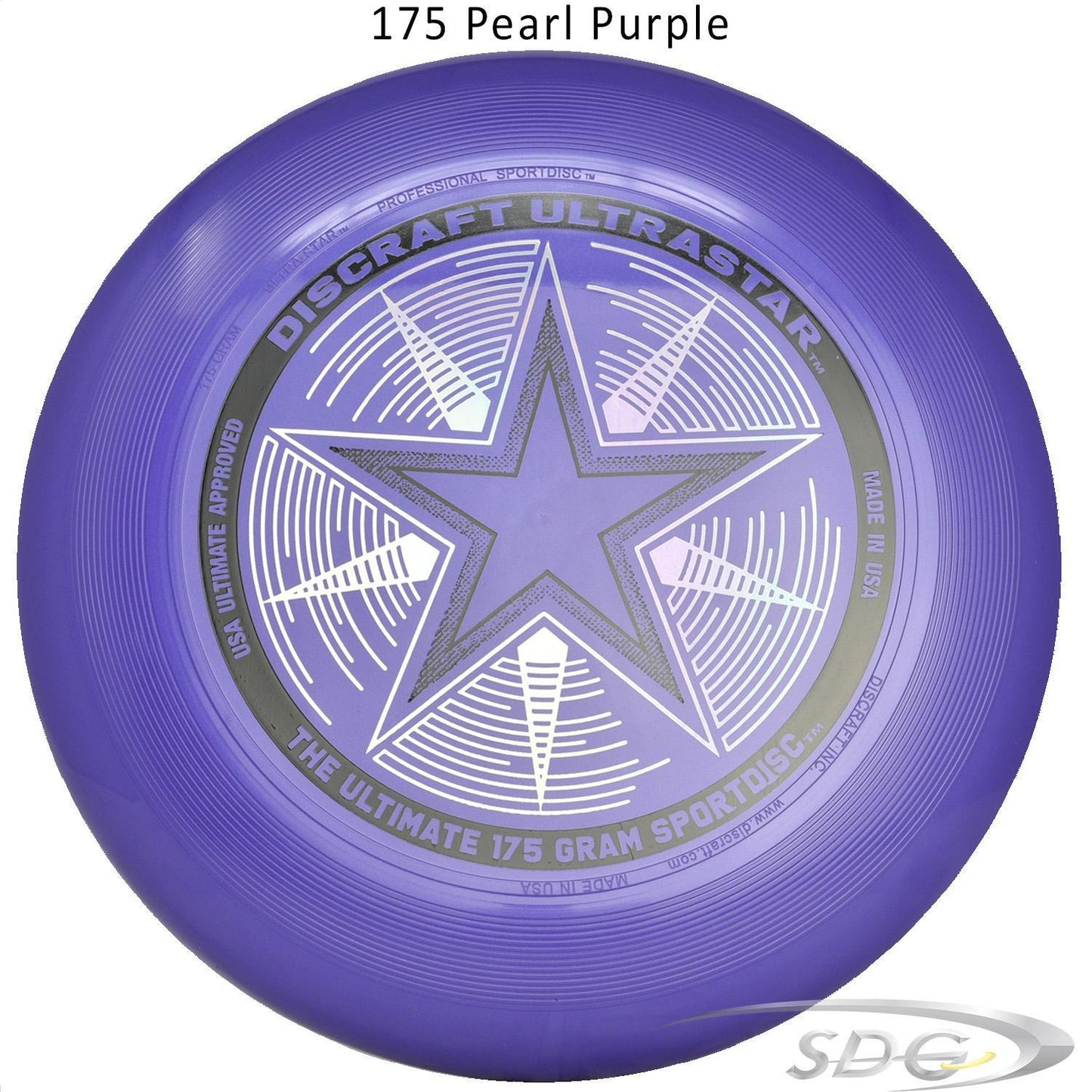 discraft-ultra-star-sportsdisc-disc-golf 175 Pearl Purple