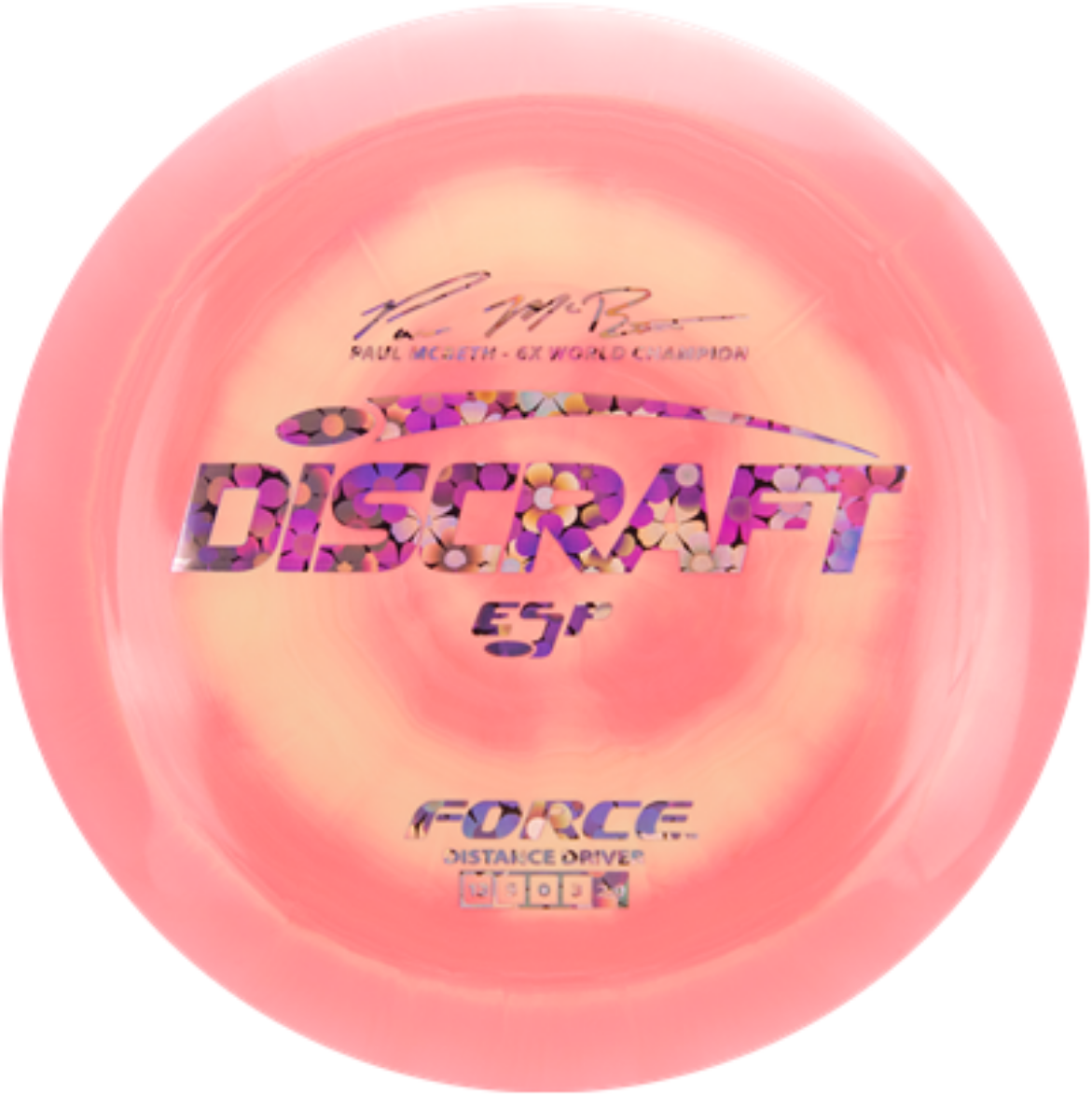 Discraft ESP Force 6X Paul McBeth