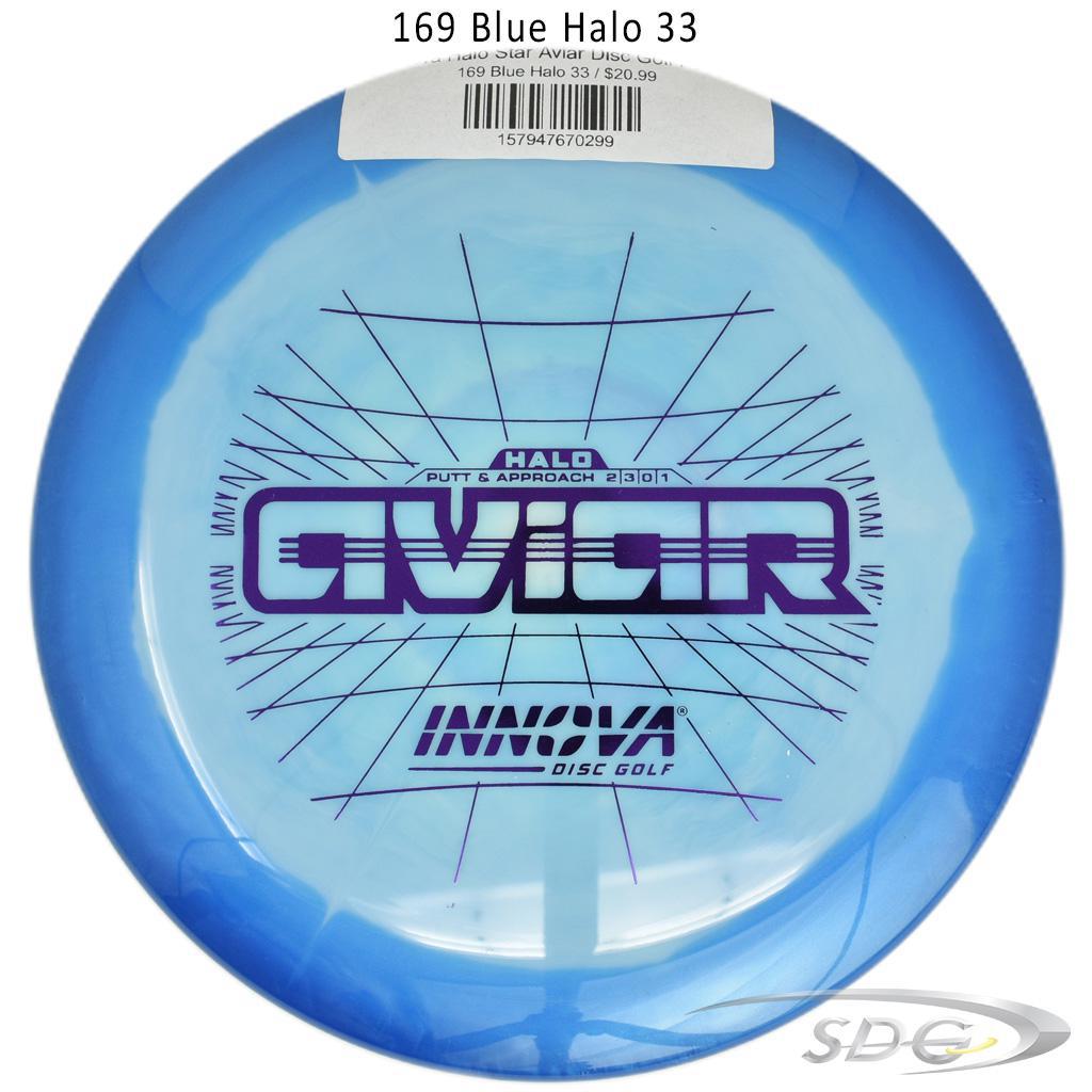 innova-halo-star-aviar-disc-golf-putter 169 Blue Halo 33 