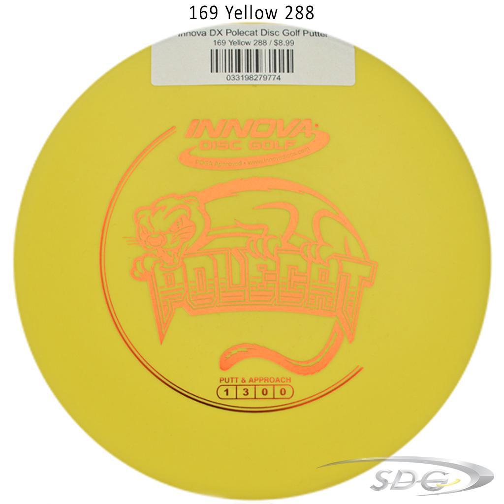innova-dx-polecat-disc-golf-putter 169 Yellow 288 