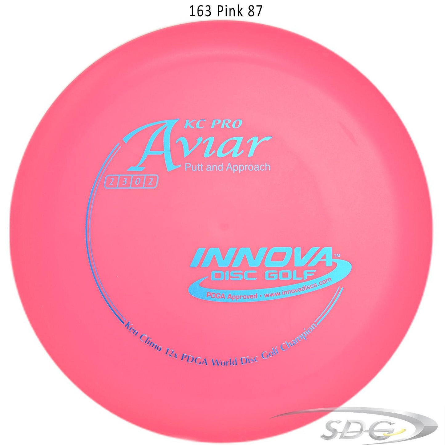 innova-kc-pro-aviar-disc-golf-putter 163 Pink 87 