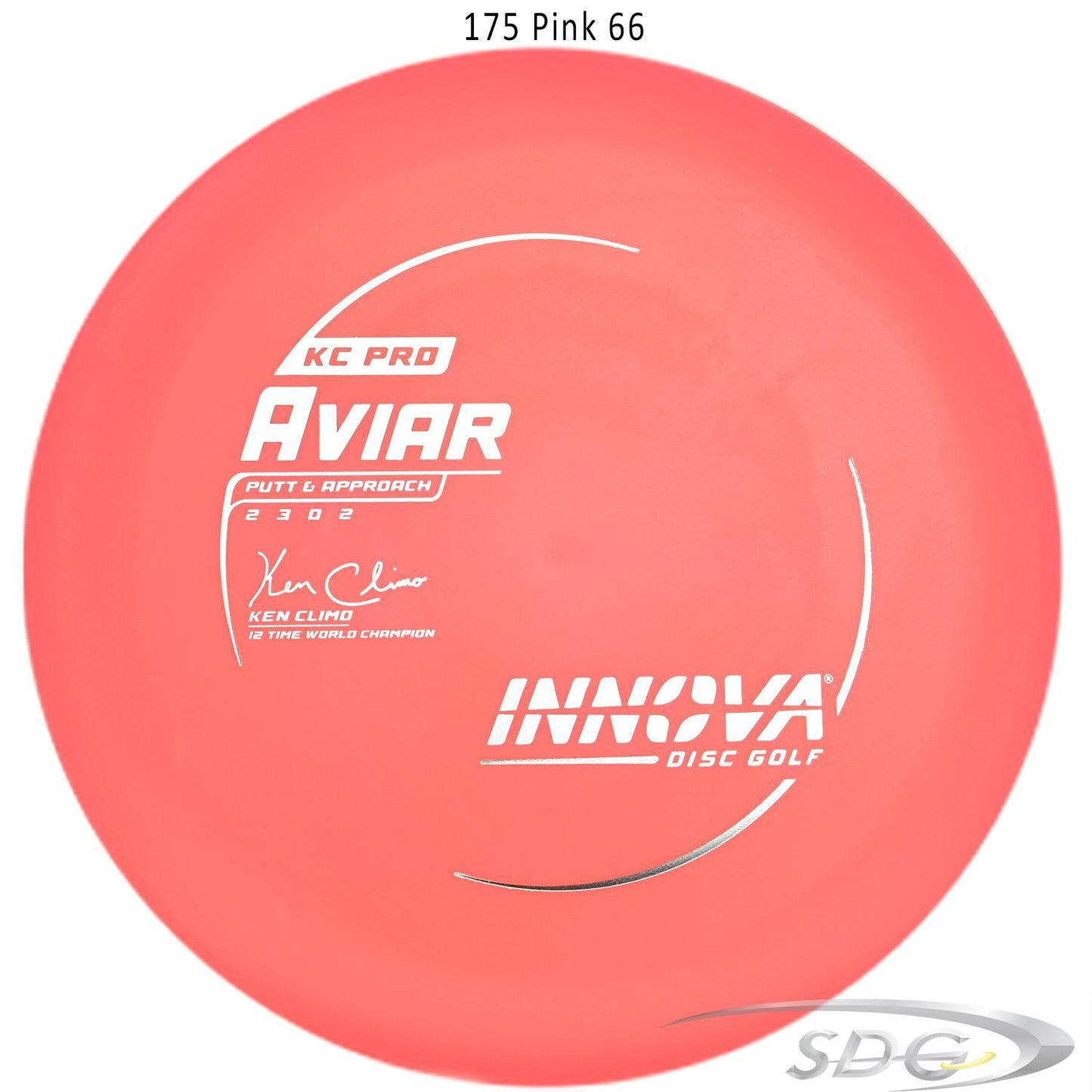 innova-kc-pro-aviar-disc-golf-putter 175 Pink 66 