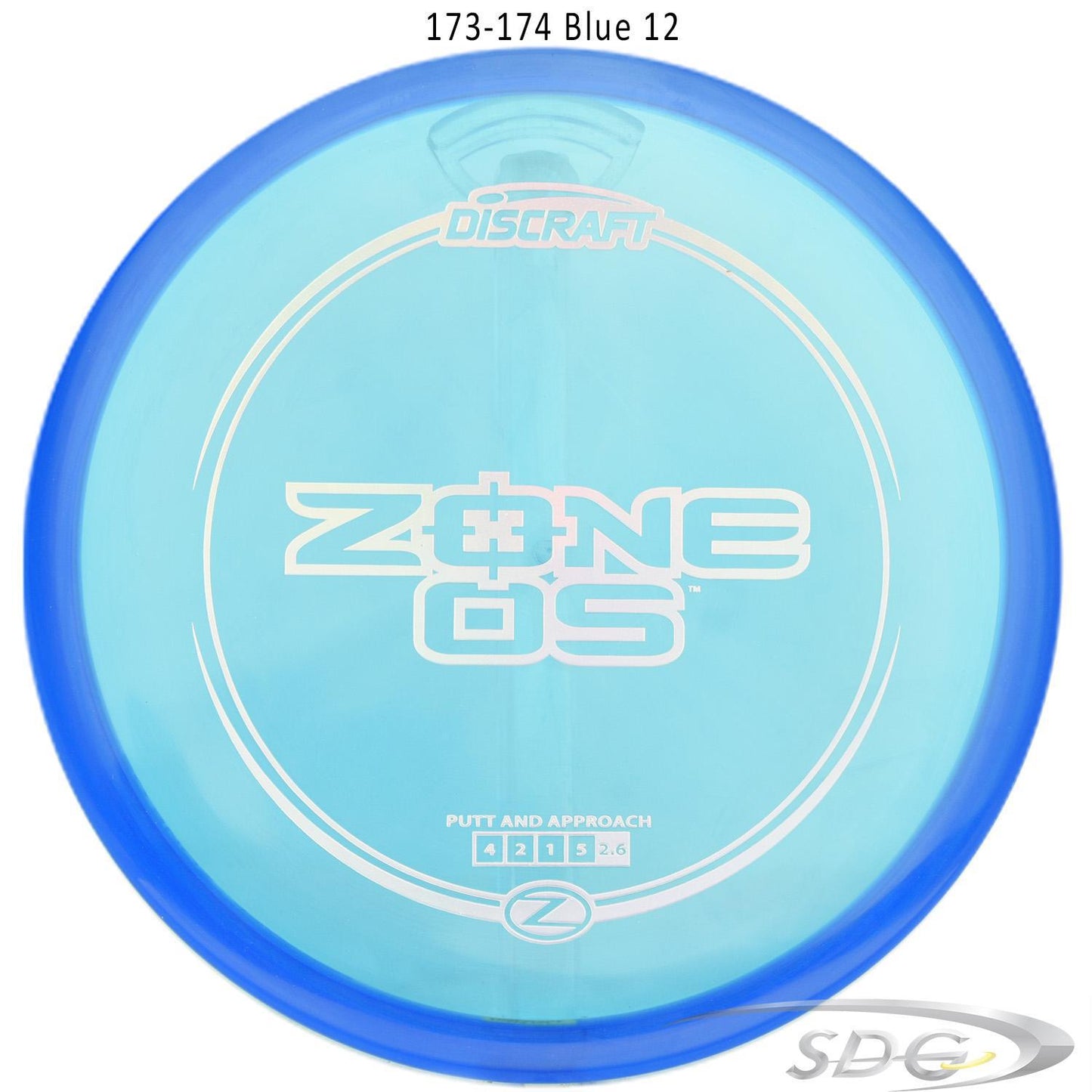 discraft-z-line-zone-os-disc-golf-putter 173-174 Blue 12
