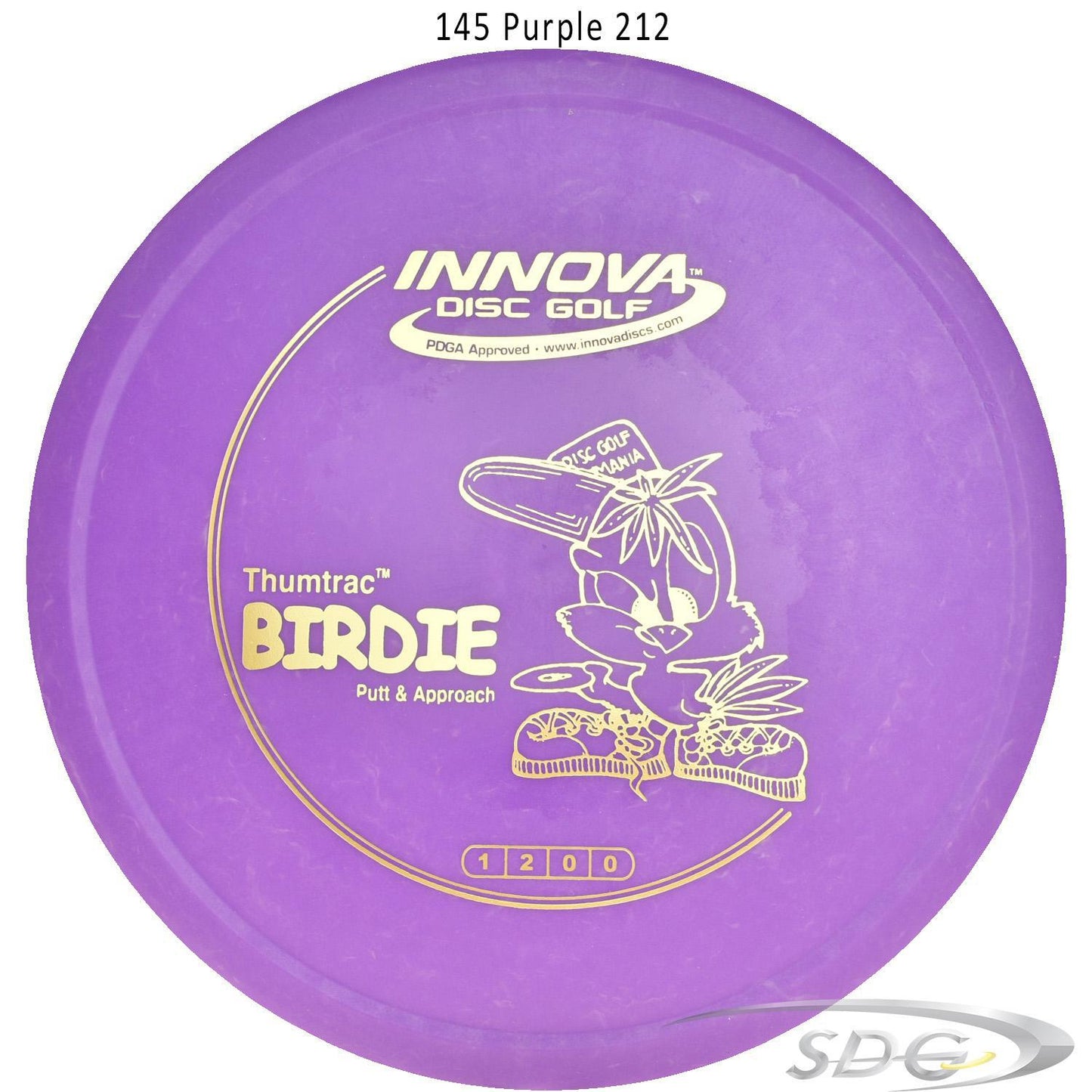 innova-dx-birdie-disc-golf-putter 145 Purple 212 