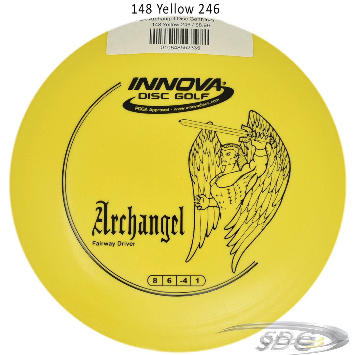 innova-dx-archangel-disc-golf-fairway-driver 148 Yellow 246 