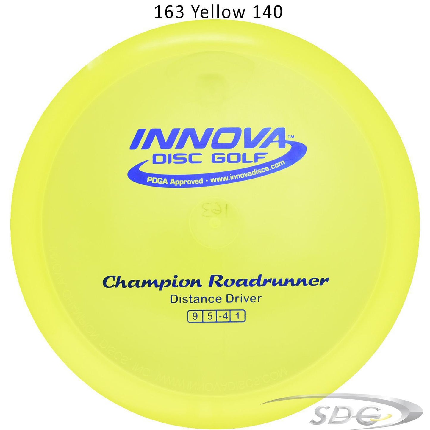 innova-champion-roadrunner-disc-golf-distance-driver 163 Yellow 140 