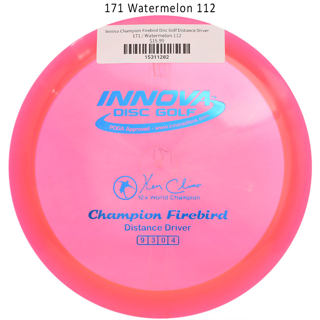 innova-champion-firebird-disc-golf-distance-driver 171 Watermelon 112