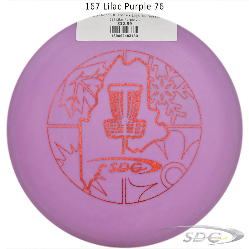 innova-dx-aviar-sdg-4-season-logo-disc-golf-putter 167 Lilac Purple 76 
