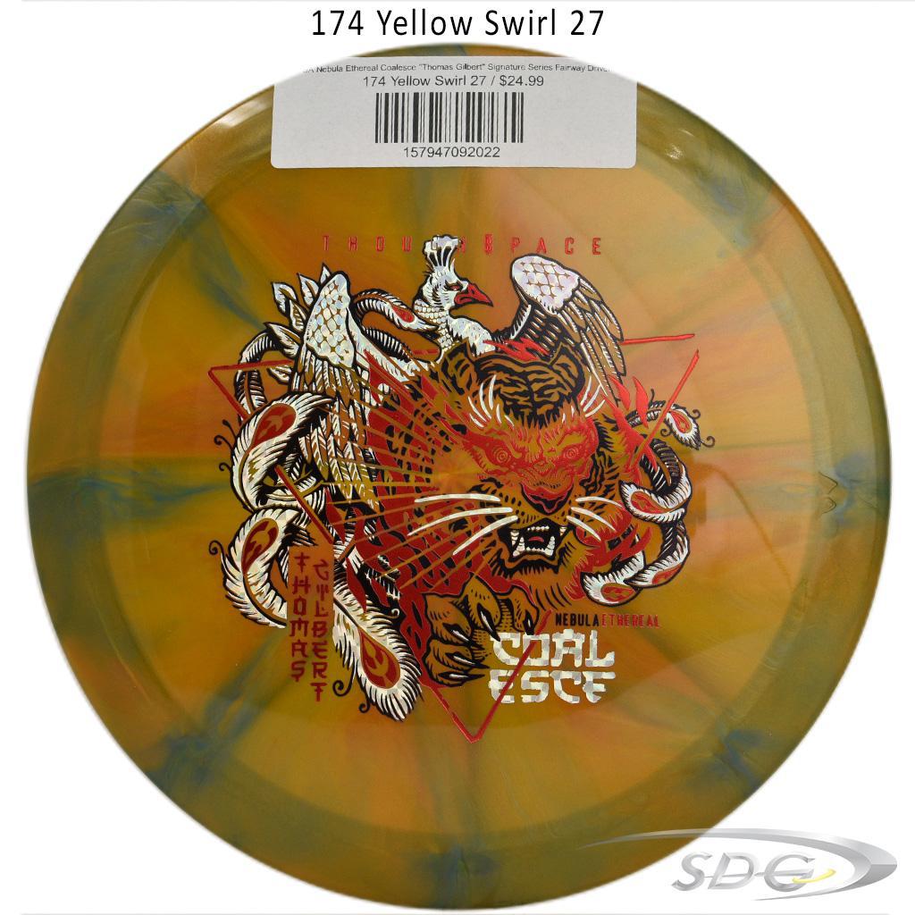 tsa-nebula-ethereal-coalesce-thomas-gilbert-signature-series-fairway-driver 174 Yellow Swirl 27 