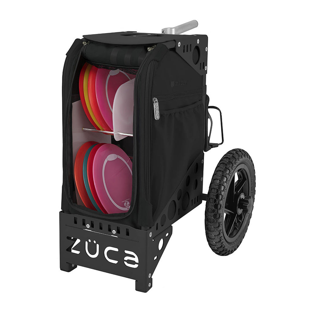 zuca-all-terrain-disc-golf-cart Covert-Black 