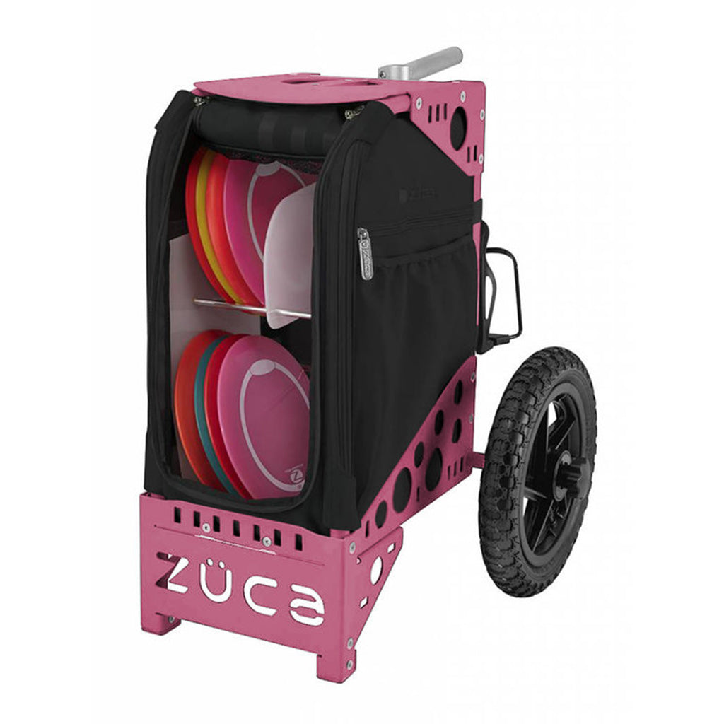 zuca-all-terrain-disc-golf-cart Covert-Pink