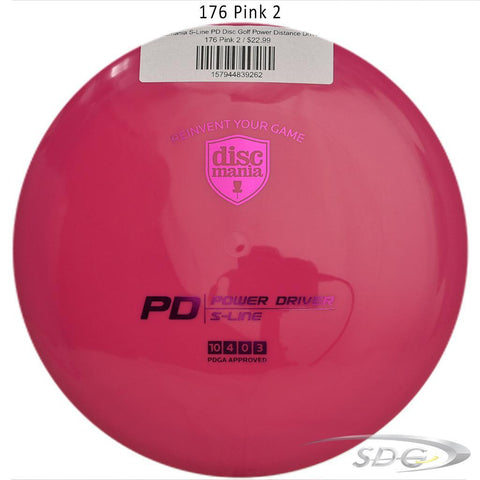 Discmania S-Line PD Disc Golf Power Driver