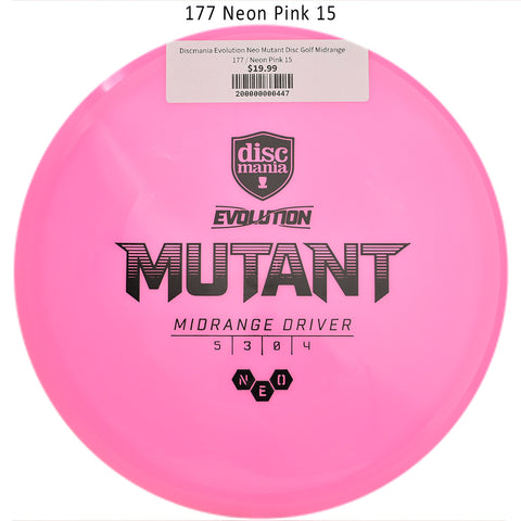 Discmania Evolution Neo Mutant Disc Golf Midrange
