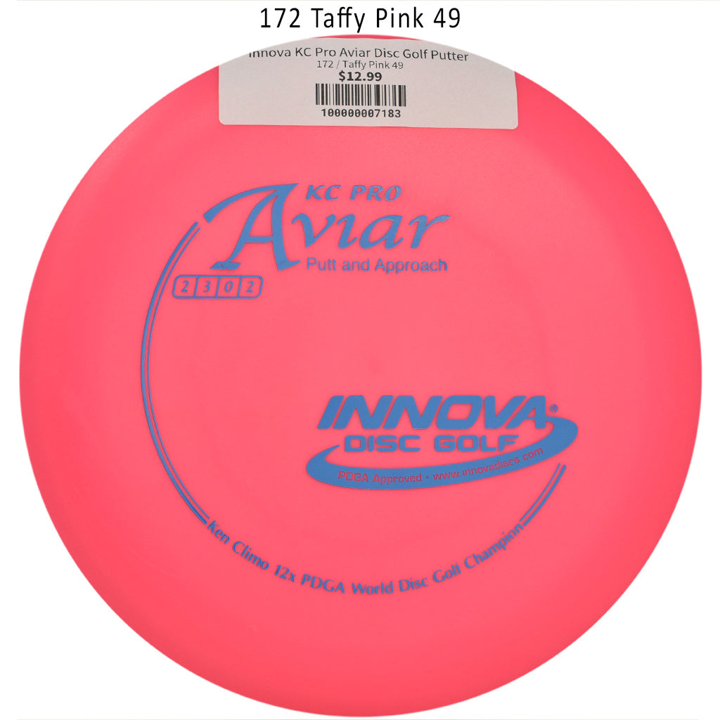 innova-kc-pro-aviar-disc-golf-putter 172 Taffy Pink 49 