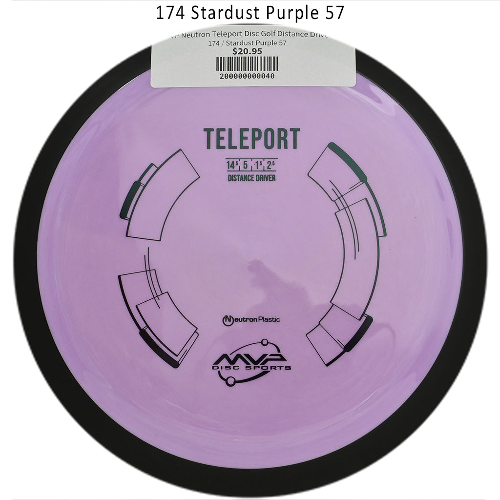 mvp-neutron-teleport-disc-golf-distance-driver 174 Stardust Purple 57