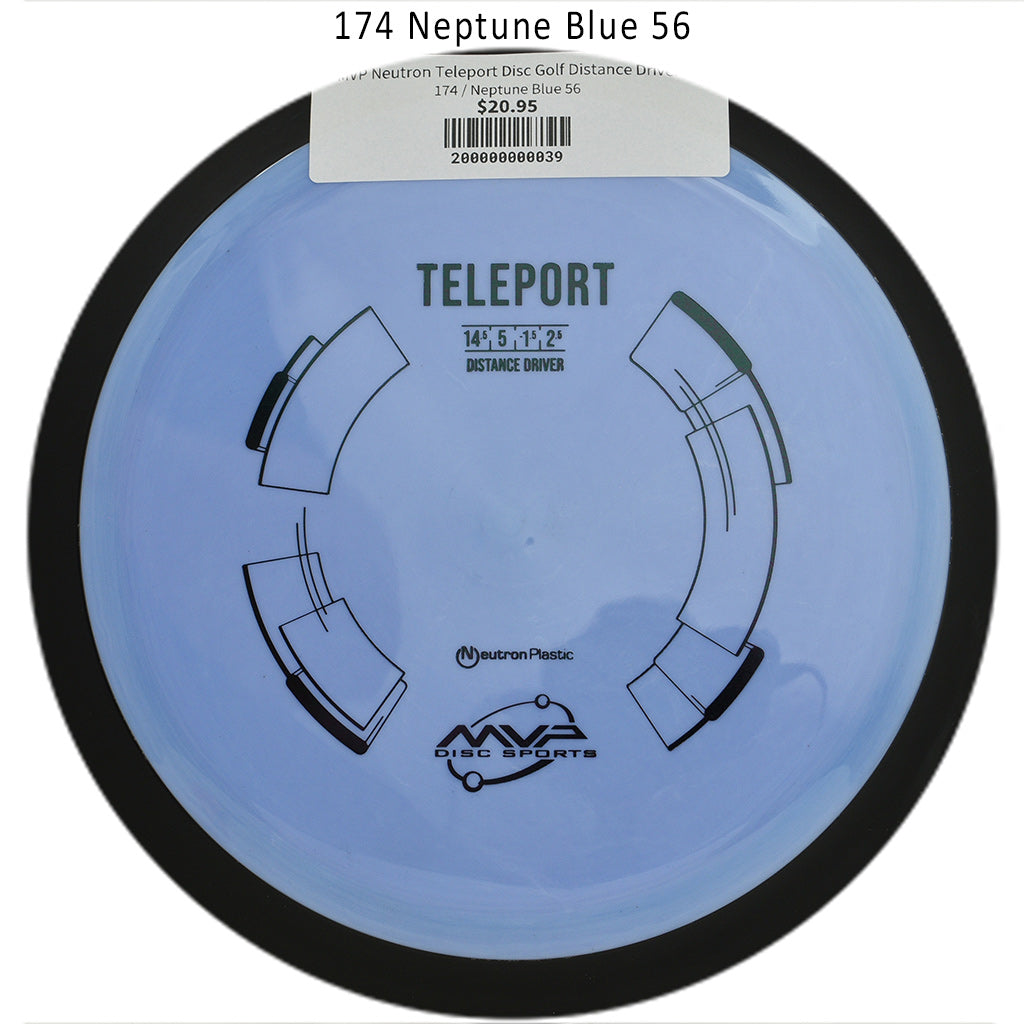mvp-neutron-teleport-disc-golf-distance-driver 174 Neptune Blue 56