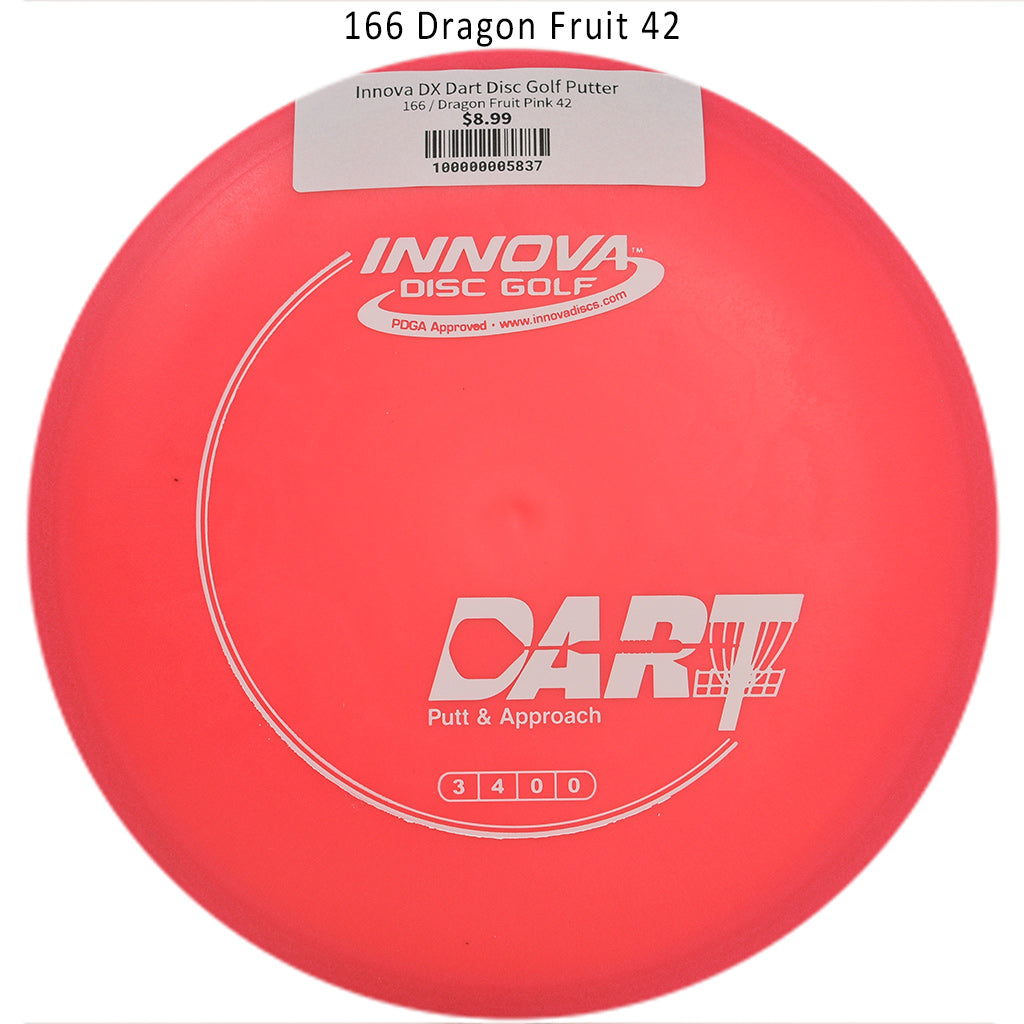 innova-dx-dart-disc-golf-putter 166 Dragon Fruit Pink 42